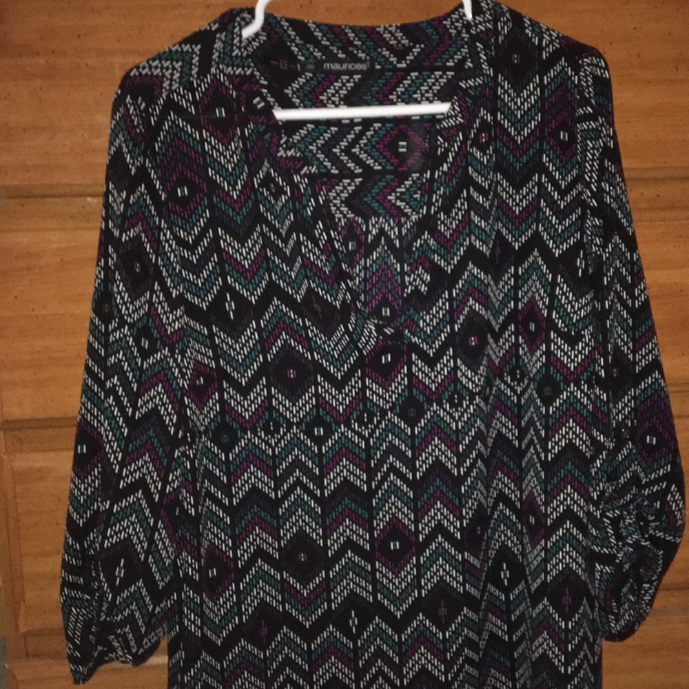 WOMENS MAURICES BLOUSE